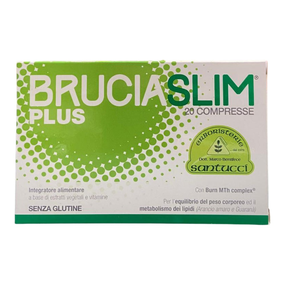 BRUCIASLIM PLUS TERMOGENICO CON MORINGA 20 COMPRESSE