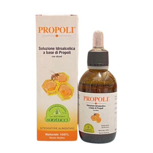 PROPOLIS HYDROALCOHOLIC SOLUTION 50 ML